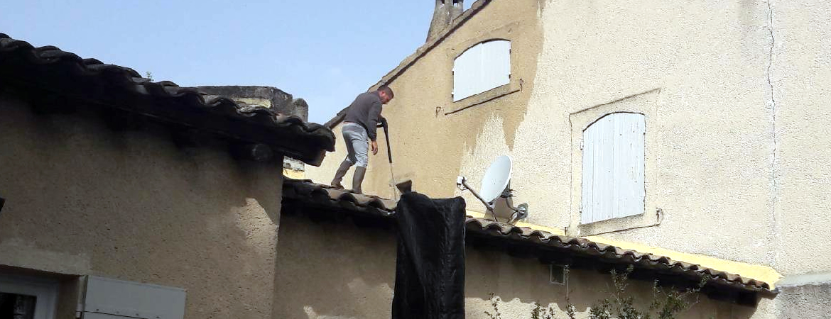 Nettoyage de façade dans le Vaucluse